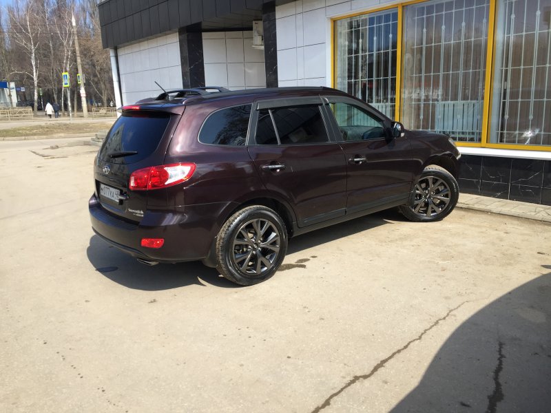 Hyundai Santa Fe 2 17 колеса