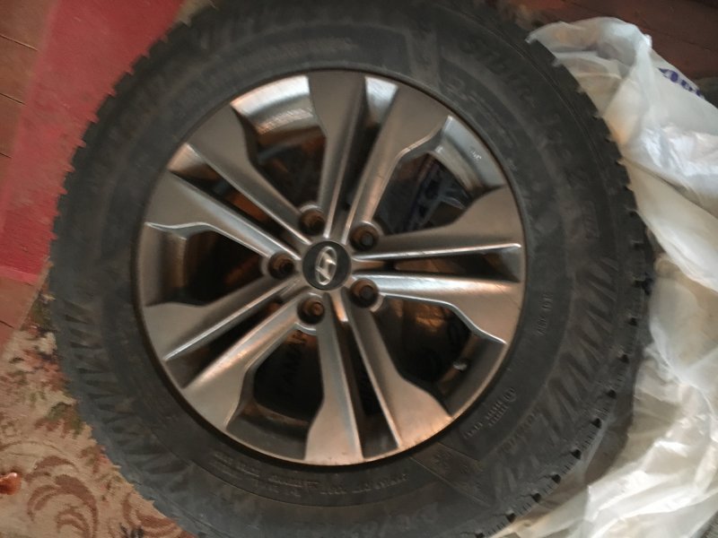 Hyundai Santa Fe r17 колеса