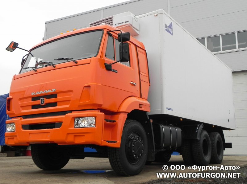 Изотермический автофургон АФ-47415н на шасси КАМАЗ-65117