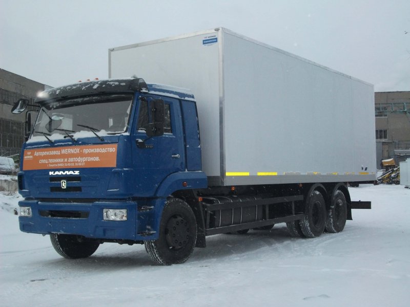 КАМАЗ 65117 изотермический фургон