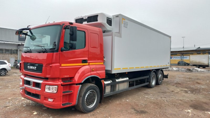 КАМАЗ 65117 изотермический фургон