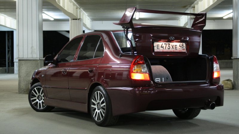 Hyundai Accent обвес