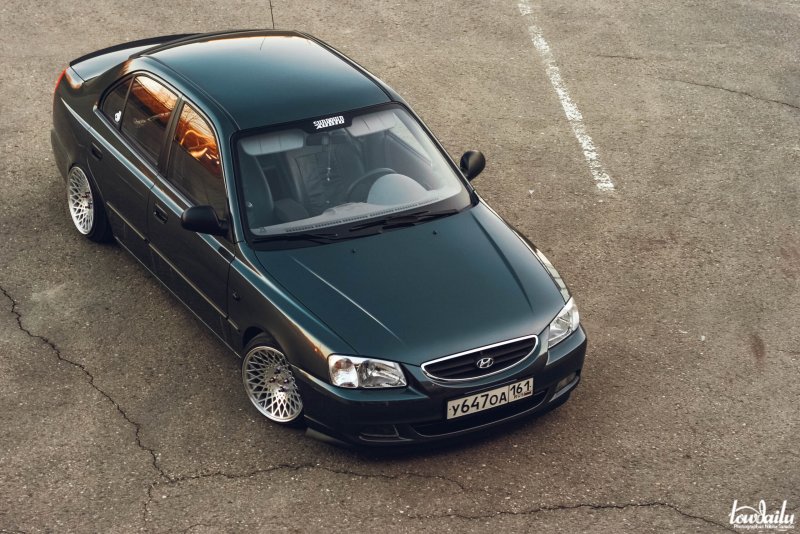 Accent Hyundai 2008 Стайлинг