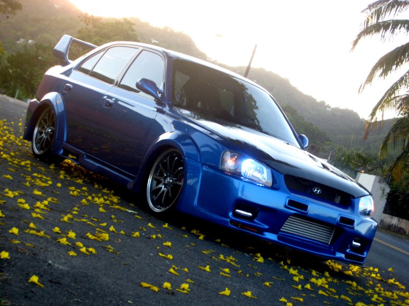 Hyundai Accent 2007 стенс
