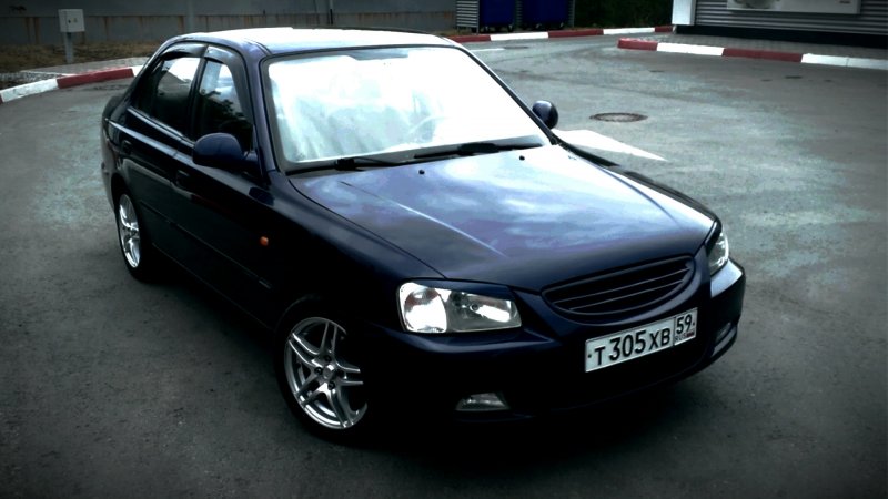 Hyundai Accent 2 тюнинг