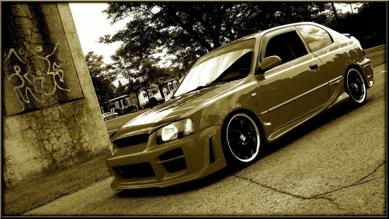Hyundai Accent 2008 белый