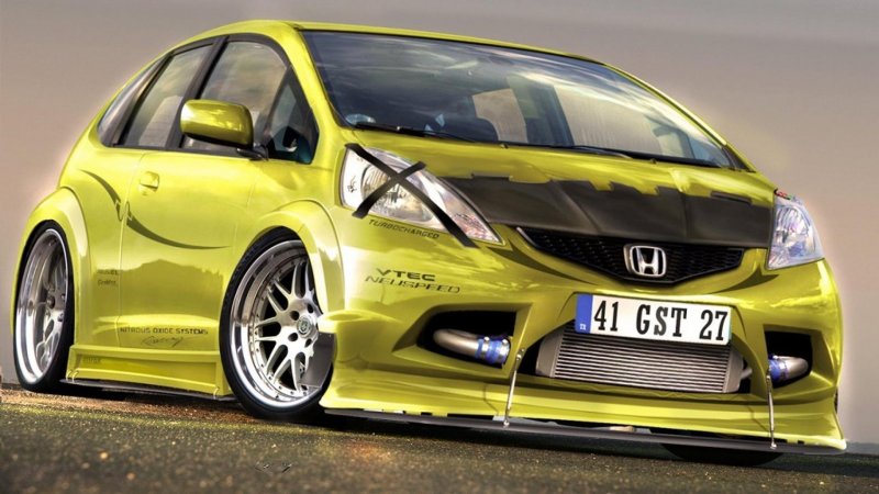 Honda Fit Tuning 2012