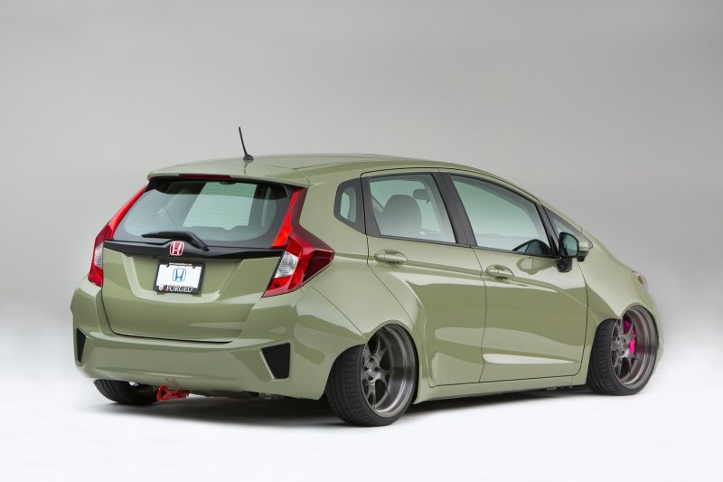 Honda Fit 2002 тюнинг