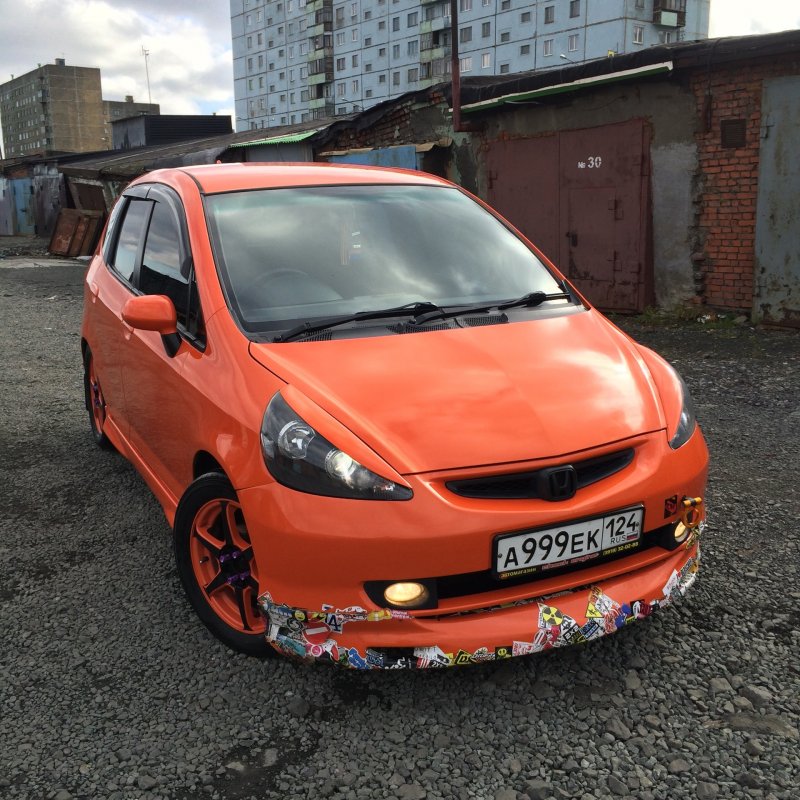 Honda Fit RS 2008 тюнинг