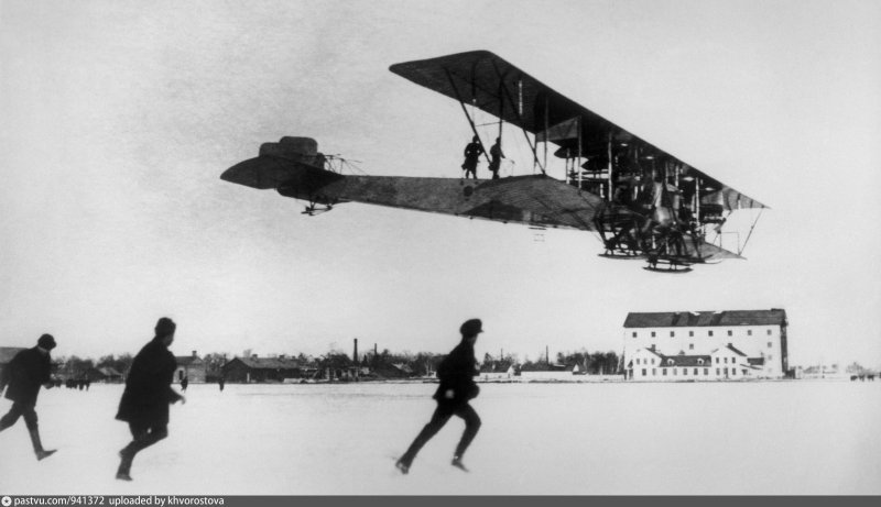 Самолет Сикорского 1913 Илья Муромец