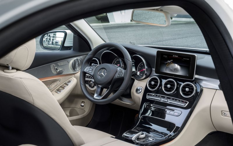 Mercedes Benz c class w205 салон