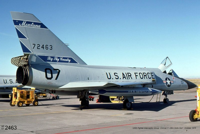 Самолет f-106a Delta Dart