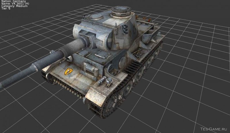 Vk3601h танк