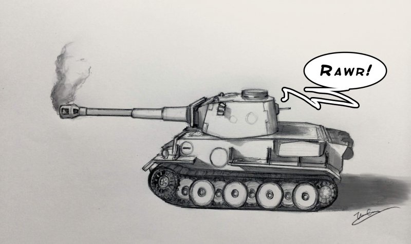 Чертежи танка vk36.01h