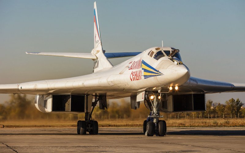 Белый лебедь бомбардировщик ту-160