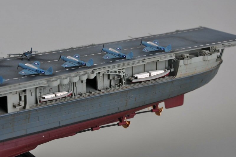 USS Yorktown CV-5 модель 1/1200