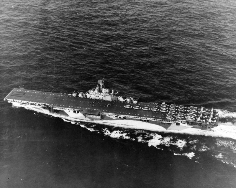 Авианосец Хорнет 1942