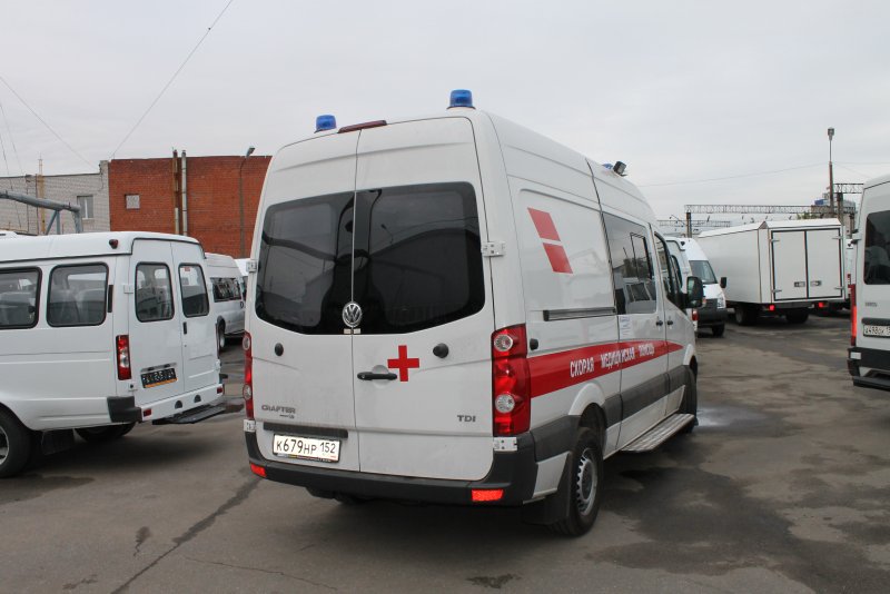 Фольксваген Крафтер скорая помощь