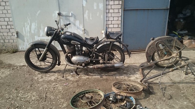 ИЖ 49 голубой