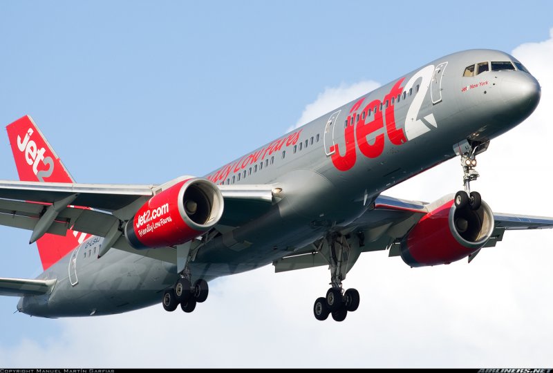 Боинг 757 посадка