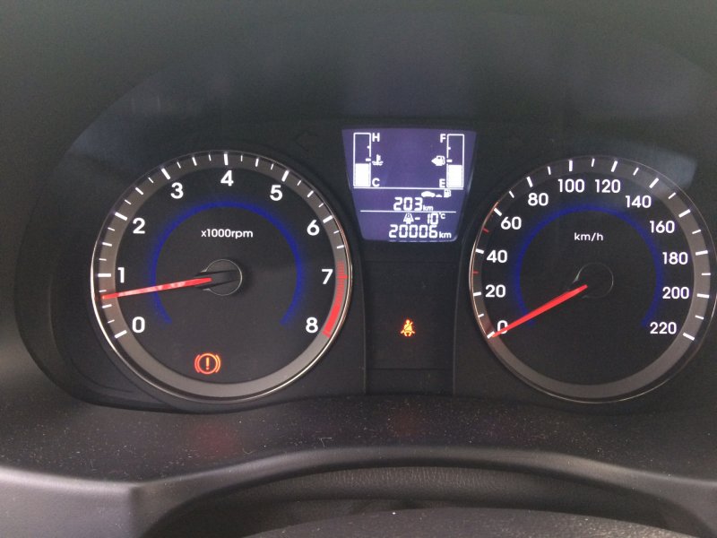 Спидометр Hyundai Solaris