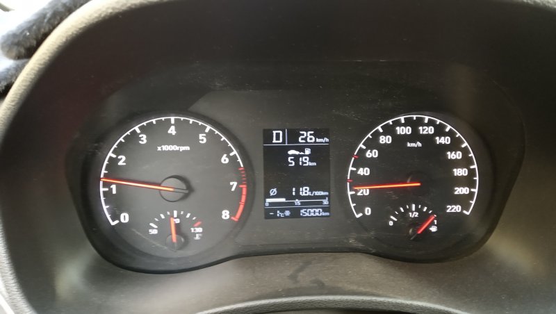 Hyundai Solaris 2018 год прибор 132000 пробег