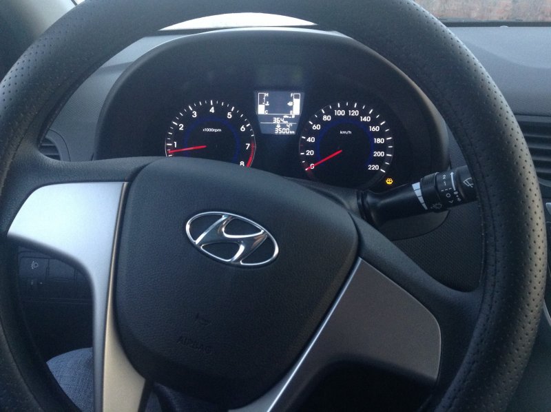 Бортовой компьютер Hyundai Solaris 2015
