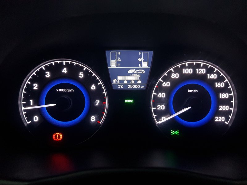 Hyundai одометр 107000 км