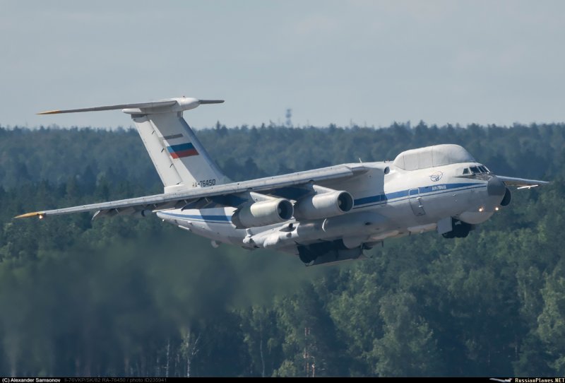 Самолет ил-76 ВКП