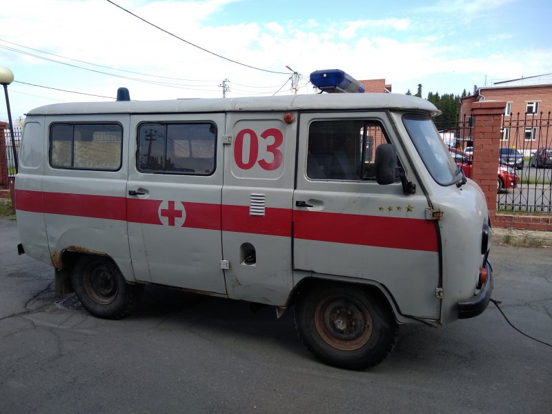 УАЗ 396294 санитарный автомобиль