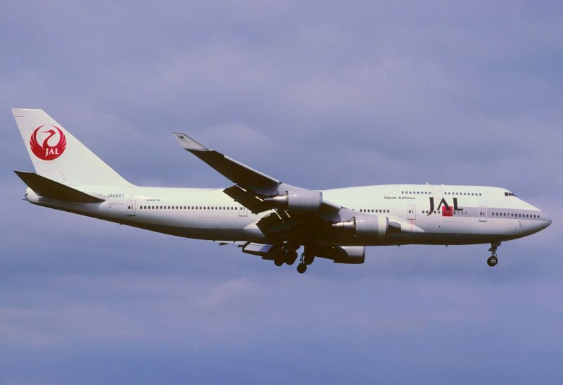 Боинг 747 Japan Airlines
