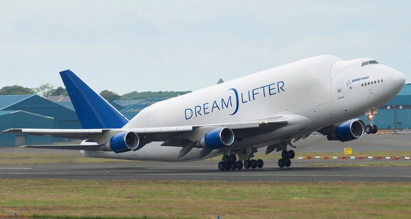 Boeing 747-400 вылет