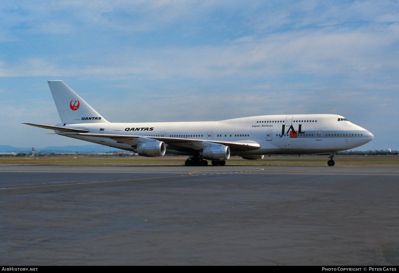 Боинг 747 Japan Airlines