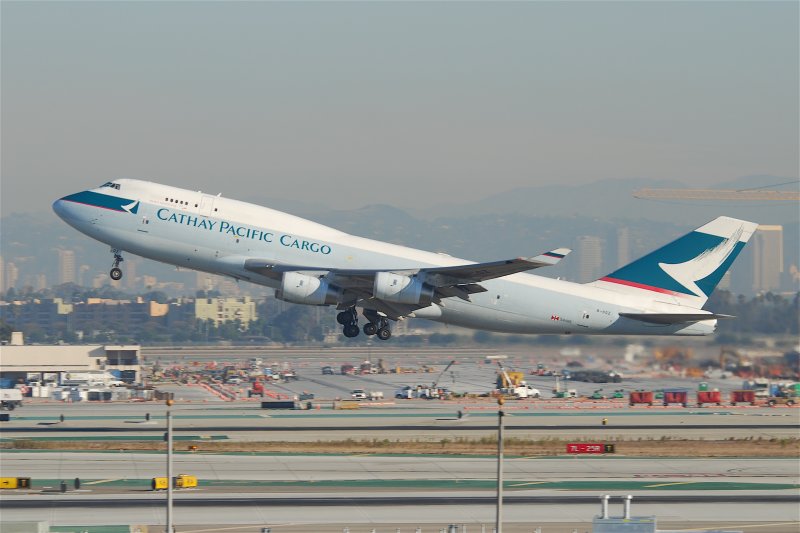 Боинг 747 Cathay Pacific