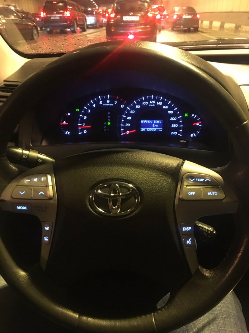 Пересвет Camry 40