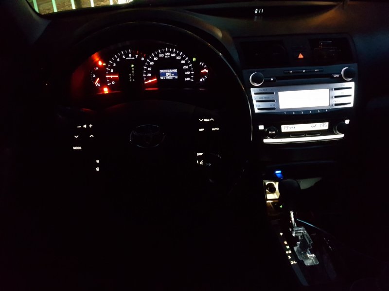 Пересвет Camry 40