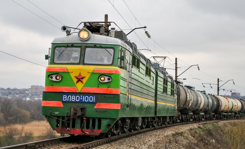 Поезд электровоз вл 80