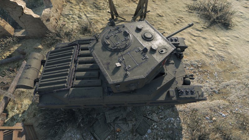 Сверхтяжелый танк Type 100 o-i. И человек