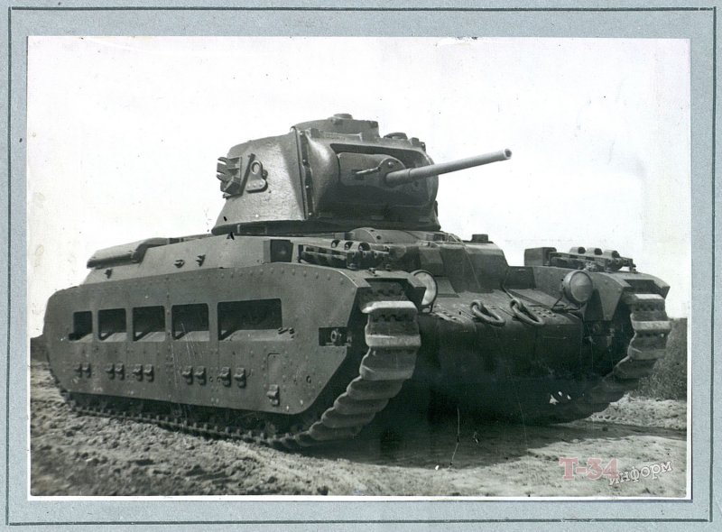 Танк из World of Tanks т77