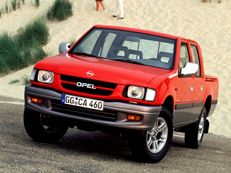 Opel Campo 2.5 МТ, 1992, пикап