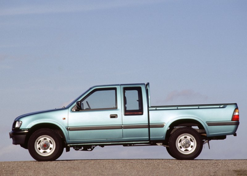 Opel Campo 2.5 МТ, 1992, пикап