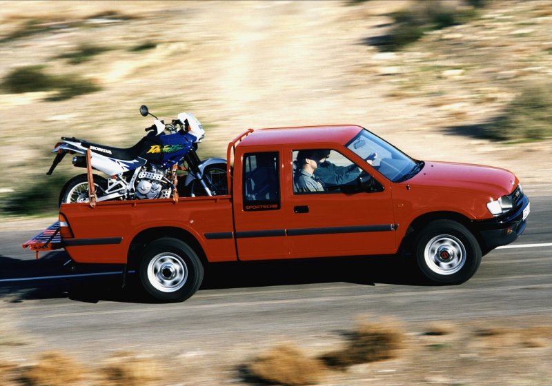 Opel Campo 2.5 МТ, 1992, пикап