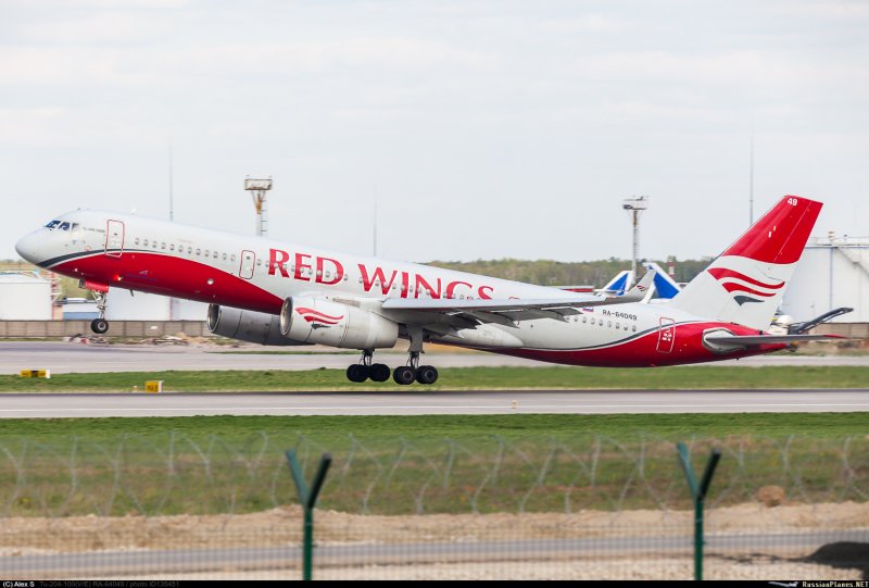Ту-204 Red Wings расположение мест
