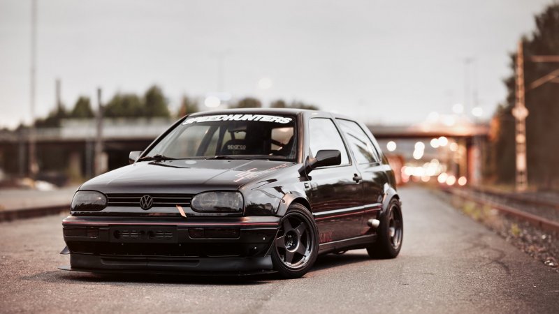 Volkswagen Golf mk3 stance