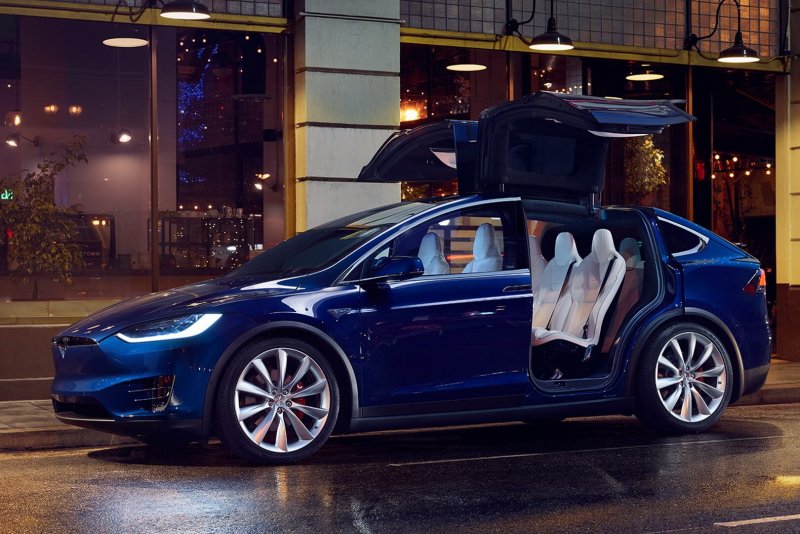 Tesla model x p100d Performance