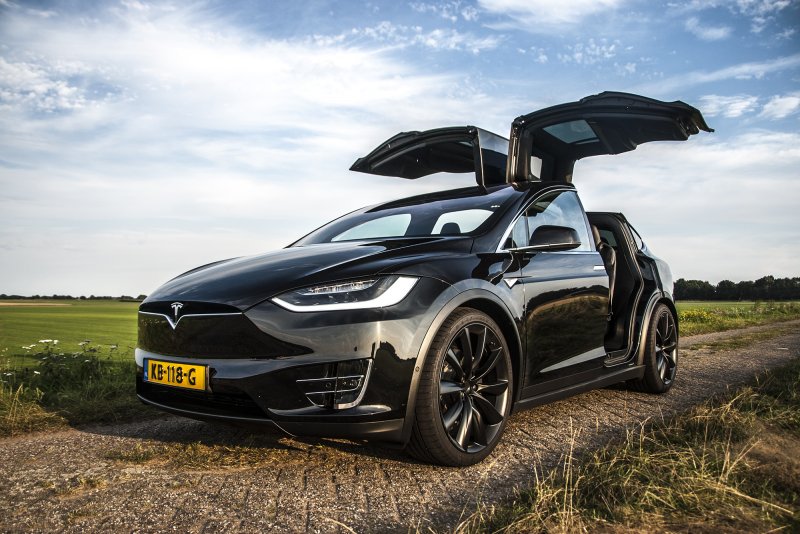 Tesla model x Black
