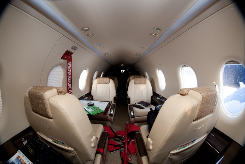 Pilatus PC-12 ng салон