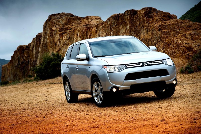 Mitsubishi Outlander красный 2021