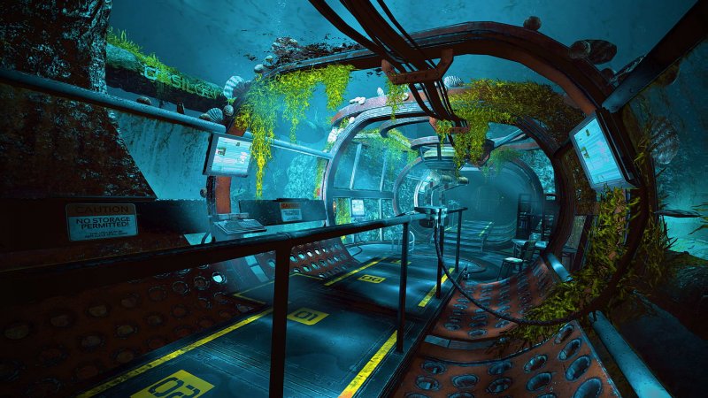 Подводная станция Sci Fi