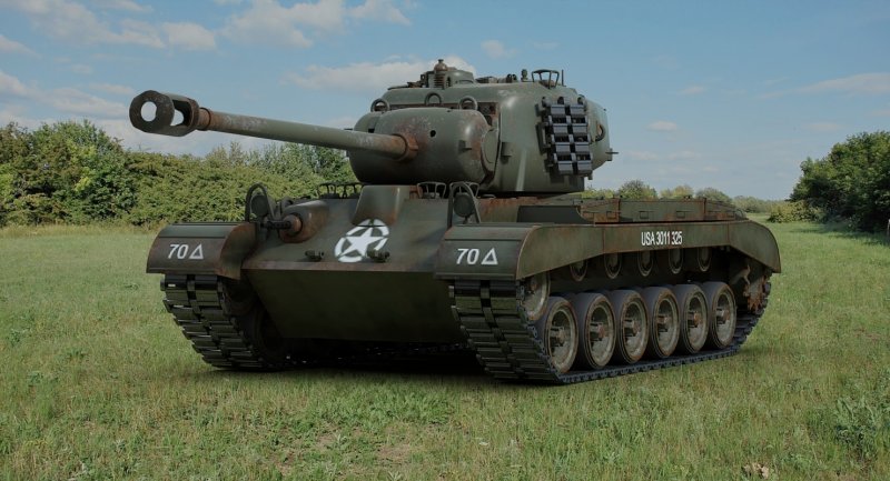 Американский танк m26 «Першинг»